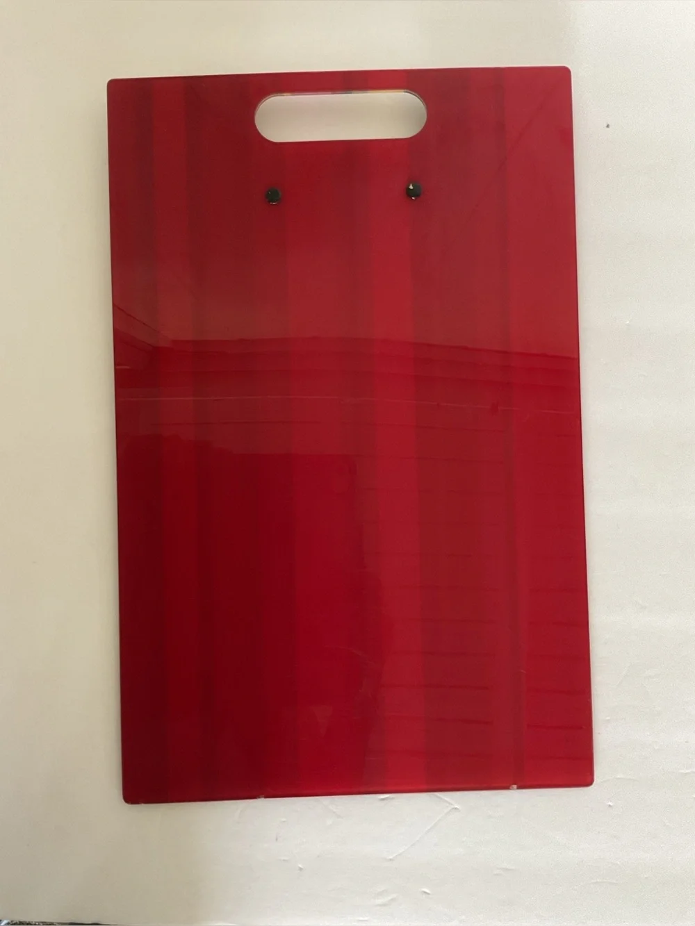 Rainbow Stripe Acrylic Clipboard